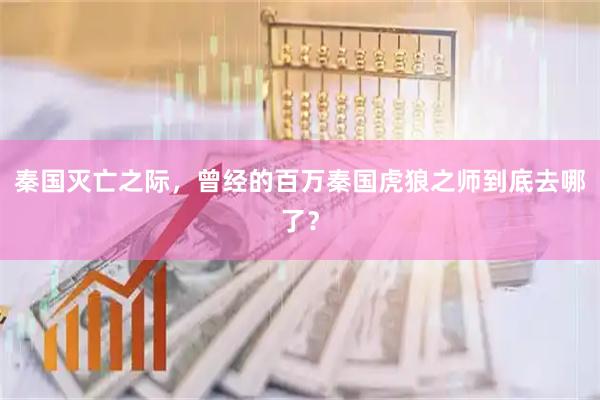 秦国灭亡之际，曾经的百万秦国虎狼之师到底去哪了？